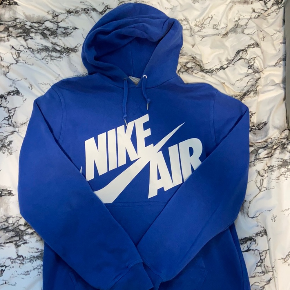 Blue Nike Hoodie